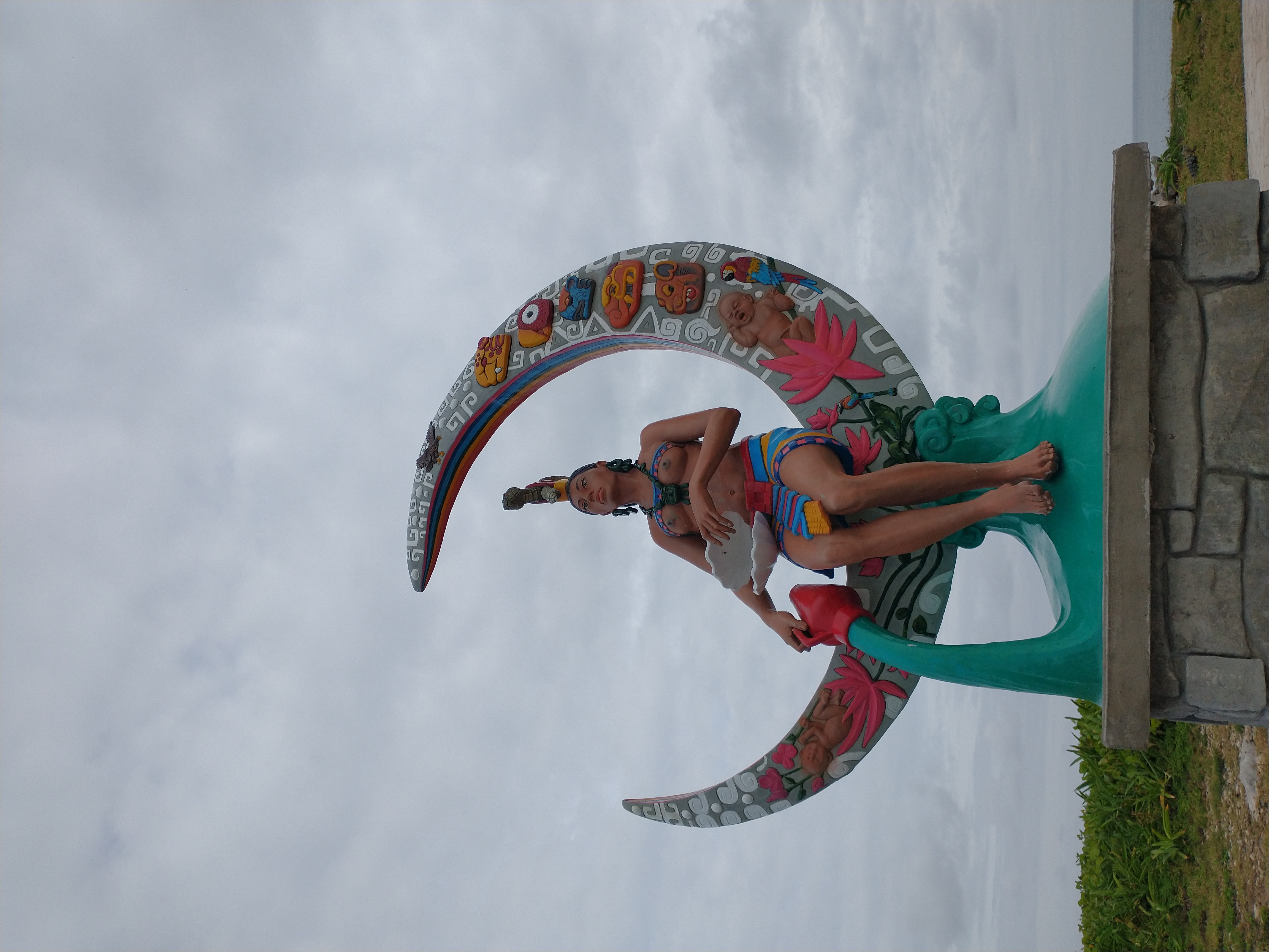 Ixchel, diosa maya de la luna, en Isla Mujeres